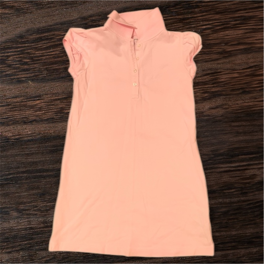 Lands’ End Light Pink Collared Dress